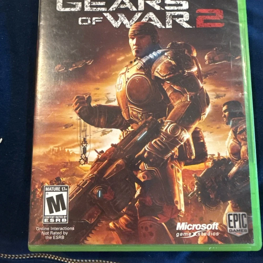 Microsoft Gears of War 2 for Xbox 360 - Green Case